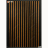Charcoal Louvers (8feet x 4.5inch)