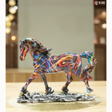 Abstract Patterned Horse