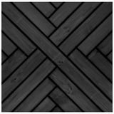 NWF-169D2 Black Wood – Pinewood Wall Panels