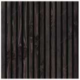 NWF-369S Black Wood – Pinewood Wall Panels