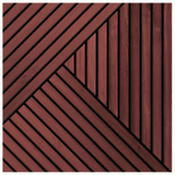 NWF-370D2 Red Brown Wood – Pinewood Wall Panels