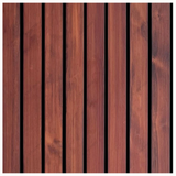 NWF-170S Red Brown Wood – Pinewood Wall Panels