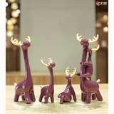 Reindeer Family - Bring their charm of close family