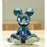 SITTING ELECTROPLATED MICKEY MOUSE