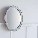 Toshi Round Mirror Cement
