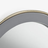 Toshi Round Mirror Cement