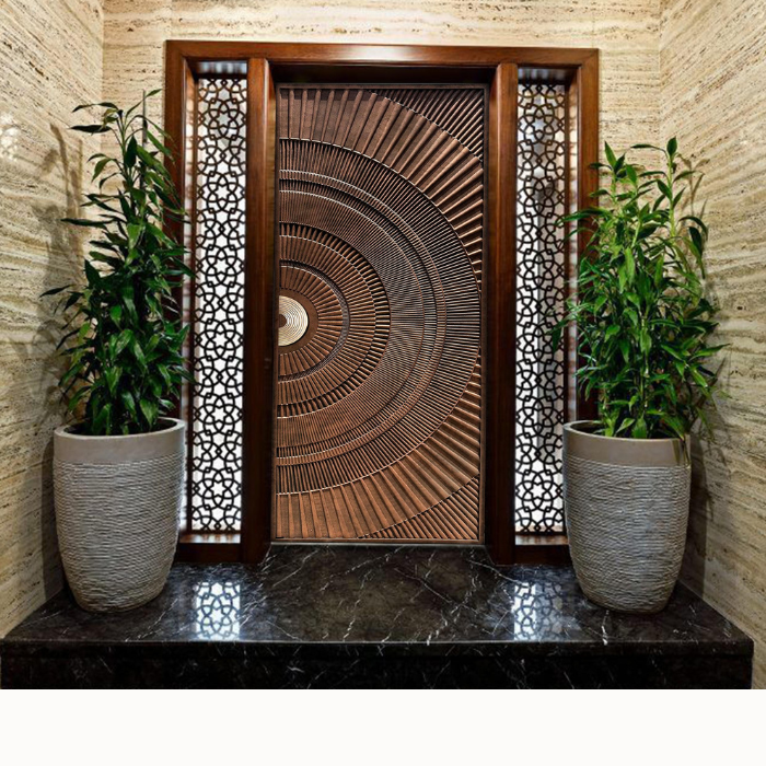 Metallic Finish HDF/HDHMR Doors