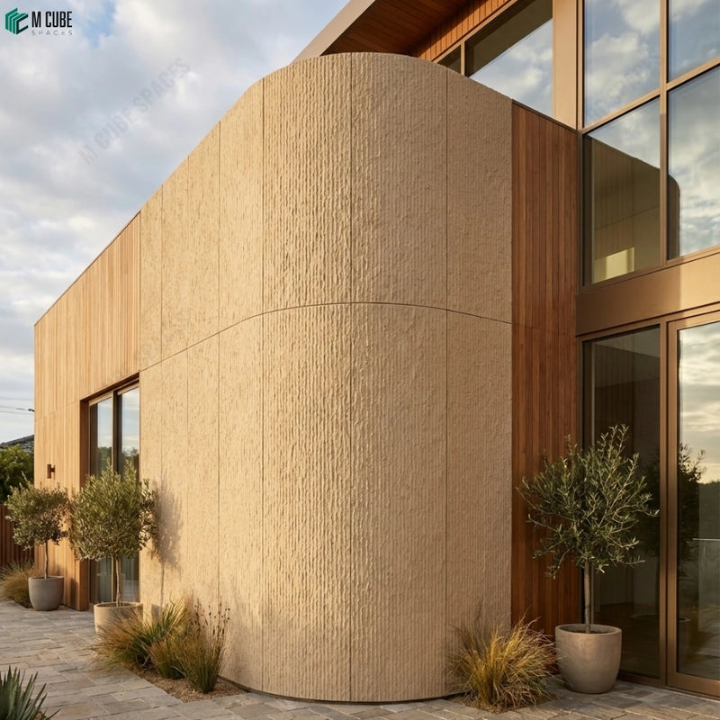 Flexistone Cladding for Modern Commercial Building Facades