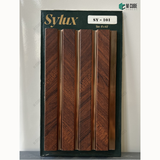 Sylux 101 Wood Finish Charcoal Louver Panel – 8 Ft x 4.5 Inch