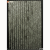 Charcoal Louvers – 102 – Marble & Stone – 8ft x 4.5in