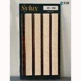 Sylux 108 Designer Charcoal Louver Panel – 8 Ft x 4.5 Inch