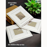 White Mirror 19 Vault (50cm x 50cm) 3D PVC Wall Panel