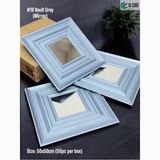 Grey Mirror 19 Vault (50cm x 50cm) 3D PVC Wall Panel