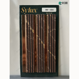 Sylux 121 Designer Charcoal Louver Panel – 8 Ft x 4.5 Inch