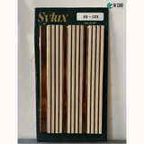 Sylux 122 Designer Charcoal Louver Panel – 8 Ft x 4.5 Inch