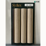 Sylux 123 Wood Finish Charcoal Louver Panel – 8 Ft x 4.5 Inch