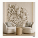 14028 Customised MDF/HDHMR Decorative 3D Panel