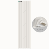 FLX-811 Premium Flexible Louvers – HDHMR Backing, PVC Finish