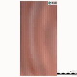MFP-USX-124 8ft x 4ft MDF Fluted Paintable Panel – 12mm