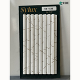 Sylux 132 Marble & Stone Charcoal Louver Panel – 8 Ft x 4.5 Inch