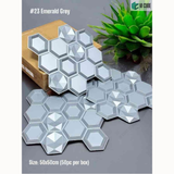 Grey 23 Emerald (50cm x 50cm) 3D PVC Wall Panel