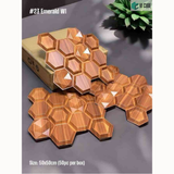 W1 23 Emerald (50cm x 50cm) 3D PVC Wall Panel