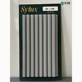 Sylux 138 Solid Colour Charcoal Louver Panel – 8 Ft x 4.5 Inch