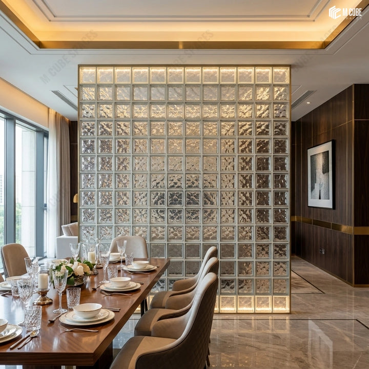 MCS-GB-105 Decorative Glass Brick for Light Diffusing Walls and Partitions inspiration
