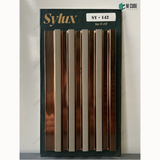 Sylux 142 Designer Charcoal Louver Panel – 8 Ft x 4.5 Inch
