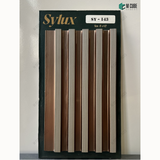 Sylux 143 Designer Charcoal Louver Panel – 8 Ft x 4.5 Inch