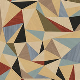 15126 Multicolor Woodcuts Decorative Laminate