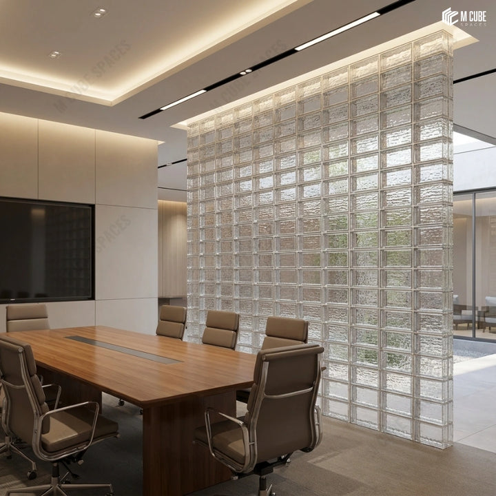 MCS-GB-106 Decorative Glass Brick for Light Diffusing Walls and Partitions inspiration