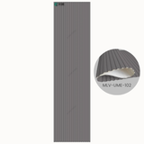 MLV-UME-102 Premium Flexible Louvers – HDHMR Backing, PVC Finish