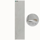 MLV-UME-105 Premium Flexible Louvers – HDHMR Backing, PVC Finish