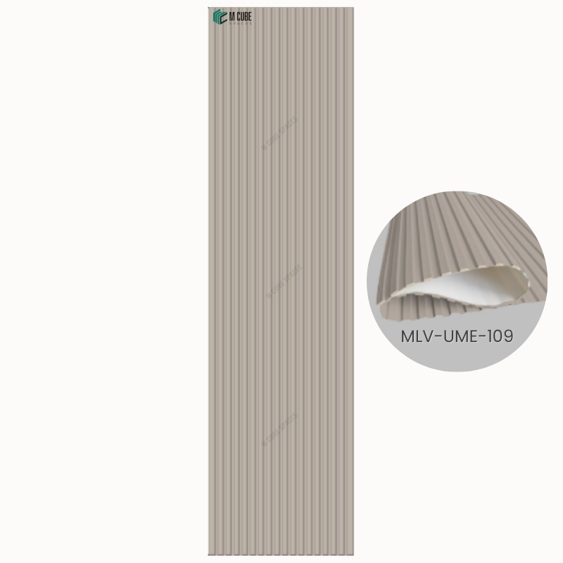 Pvc Panel Backing MLV-UME-109 Premium Flexible Louvers – HDHMR Backing, PVC Finish – M ...