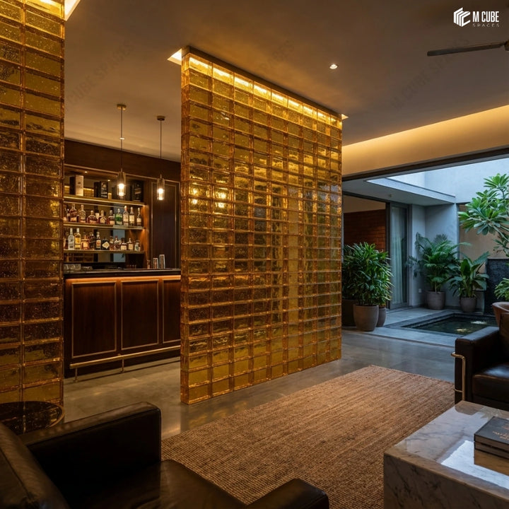 MCS-GB-107 Decorative Glass Brick for Light Diffusing Walls and Partitions inspiration