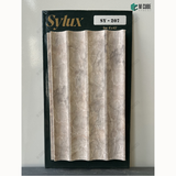 Sylux 207 Marble & Stone Charcoal Louver Panel – 8 Ft x 4.5 Inch