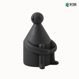 Round Head Black Man