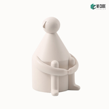Round Head White Man