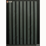 Charcoal Louvers – 233 – Designer Look – 8ft x 4.5in