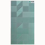 MFP-USX-142 8ft x 4ft HDHMR Fluted Paintable Panel – 12mm