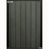 Charcoal Louvers (8feet x 4.5inch)