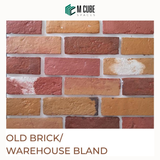 Old Brick Cladding – Warehouse Bland – 2.5 x 8.5 in – 18-20mm