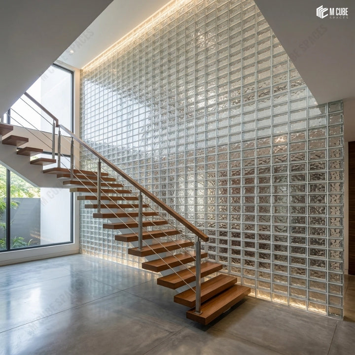 MCS-GB-100 Decorative Glass Brick for Light Diffusing Walls and Partitions inspiration