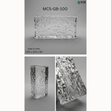 MCS-GB-100 Decorative Glass Brick for Light Diffusing Walls and Partitions