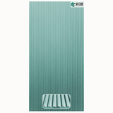 MFP-USX-104 8ft x 4ft HDHMR Fluted Paintable Panel – 12mm