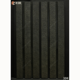 Charcoal Louvers – 324 – Designer Look – 8ft x 4.5in