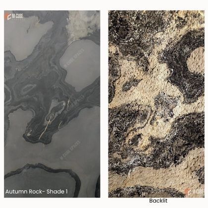 Translucent Stone Veneer - Autumn Rock Shade 1