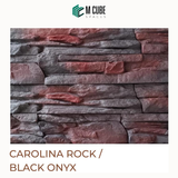 Carolina Rock Cladding – Black Onyx – 40mm