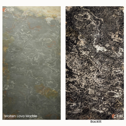 Translucent Stone Veneer - Molten Lava Marble